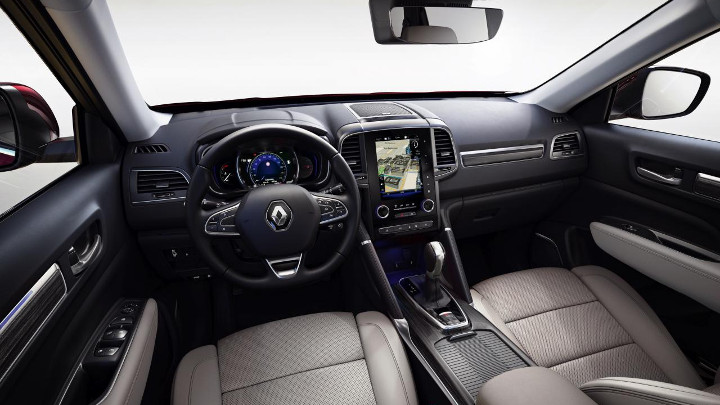 Renault Koleos restylage 2019 interieur